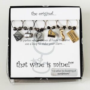 Vintage That Wine is Mine! Nordstrom Exclusive Wine Charms Set